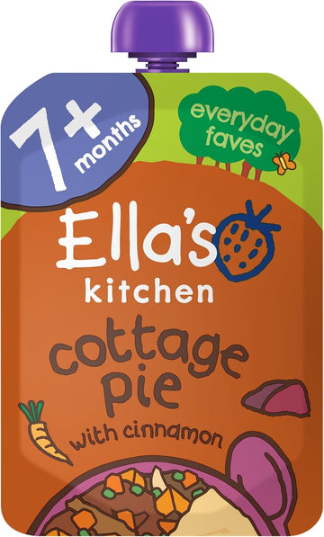 Ella'S Kitchen Stage 2 From 7 Months Organic Hugely Hearty Four Bean Feast With Big Flavour (Pack Of 6)