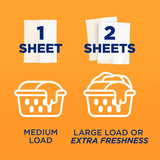 Arm & Hammer Dryer Sheets, Fabric Softener Sheets With Odor Blasters, Fresh Botanical Scent, 80 Ct