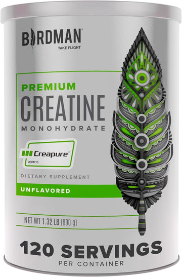 High-Purity Micronized Creatine Monohydrate Unflavored Powder, Pre-Workout, High Performance | 600G