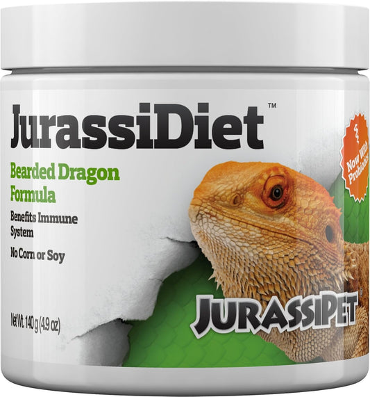 Jurassidiet - Bearded Dragon, 140 G / 4.9 Oz. : Dry Pet Food : Pet Supplies