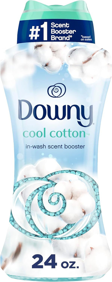 Downy In-Wash Laundry Scent Booster Beads, Cool Cotton, 24 Oz (Pack Of 1)