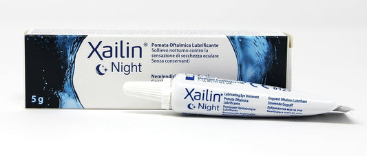 Xailin Night Preservative Free Eye Ointment 5 Grammes X2 Pack