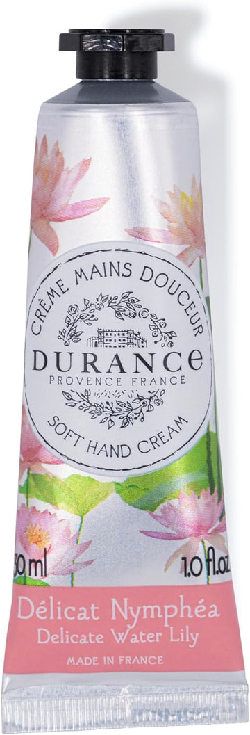 Durance Soft Hand Cream For Women (30Ml) With Delicate Water Lily Scent Enriched With Sweet Almond Oil | Women’S Moisturising Cream For All Skin Types