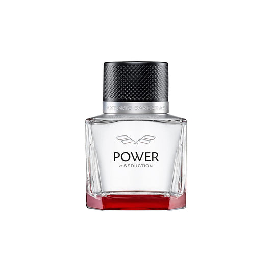 Antonio Banderas Perfumes - Power Of Seduction - Eau De Toilette Spray For Men - Long Lasting - Masculine, Elegant And Sexy Fragance - Lavender, Apple And Woody Notes - Ideal For Day Wear - 1.7 Fl Oz