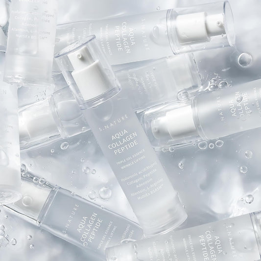 S Nature Aqua Collagen Peptide Triple Gel Essence Serum 50Ml / 1.69 Fl Oz