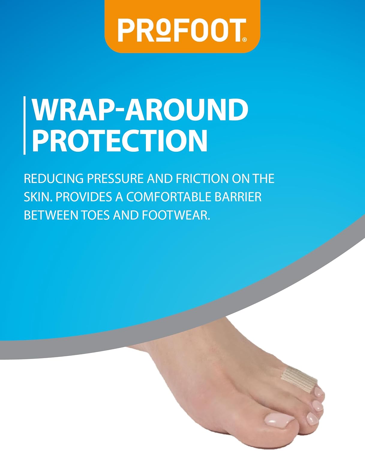 Profoot Soft Gel Corn Wraps - Instant Relief from Painful Corns - Cushions and Protects - Contains Soft Gel, Reduces Pressure and Friction - Contains 3 Washable & Reusable Toe Wraps (2 Pack) : Amazon.co.uk: Health & Personal Care