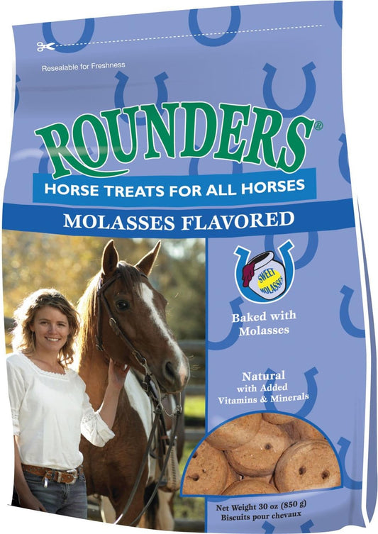 Kent Nutrition Group-Bsf 1240 Molasses Rounder'S Horse Treat, 30 Oz : Edible Pet Treats : Pet Supplies