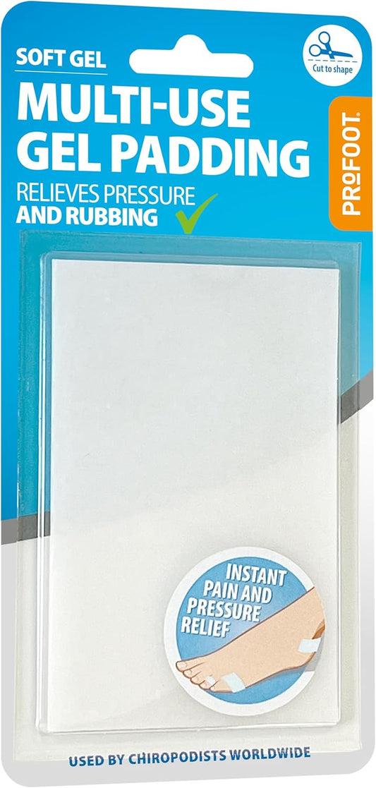 Profoot Multi-Use Gel Padding - Instant Relief for Painful Rubbing - Ideal for Blister Prevention, Bunions, Calluses and Foot Discomfort - Cushioning Comfort : Amazon.co.uk: Health & Personal Care