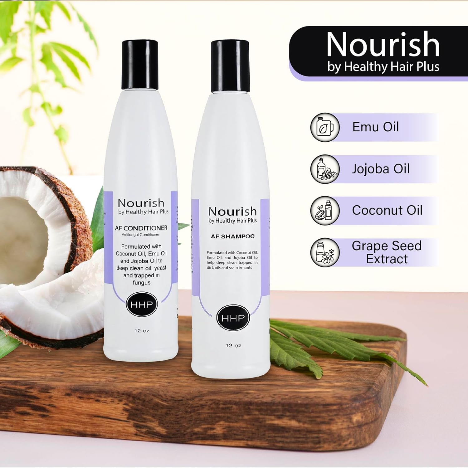 Healthy Hair Plus Fungus Shampoo Helps Improve Itchy Scalp Relief - Suitable For Men & Women : Beauty & Personal Care