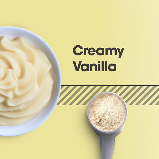 Optimum Nutrition Gold Standard 100% Plant Based Protein Powder, Gluten Free, Vegan Protein For Muscle Support And Recovery With Amino Acids - Creamy Vanilla, 20 Servings