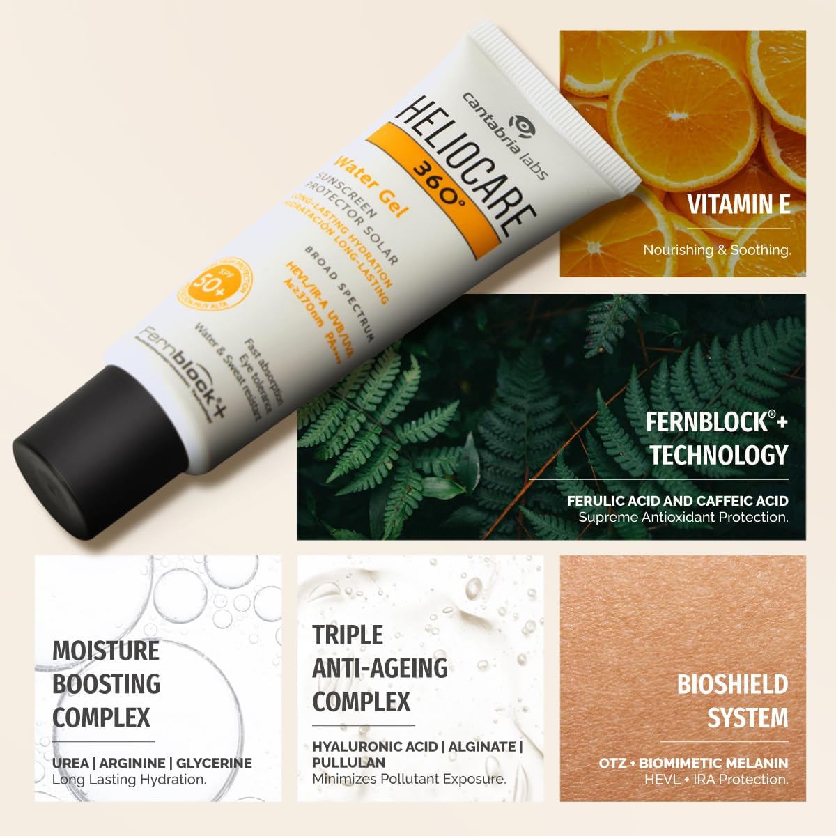Heliocare Helio 360 Water Gel Spf50+ 50Ml