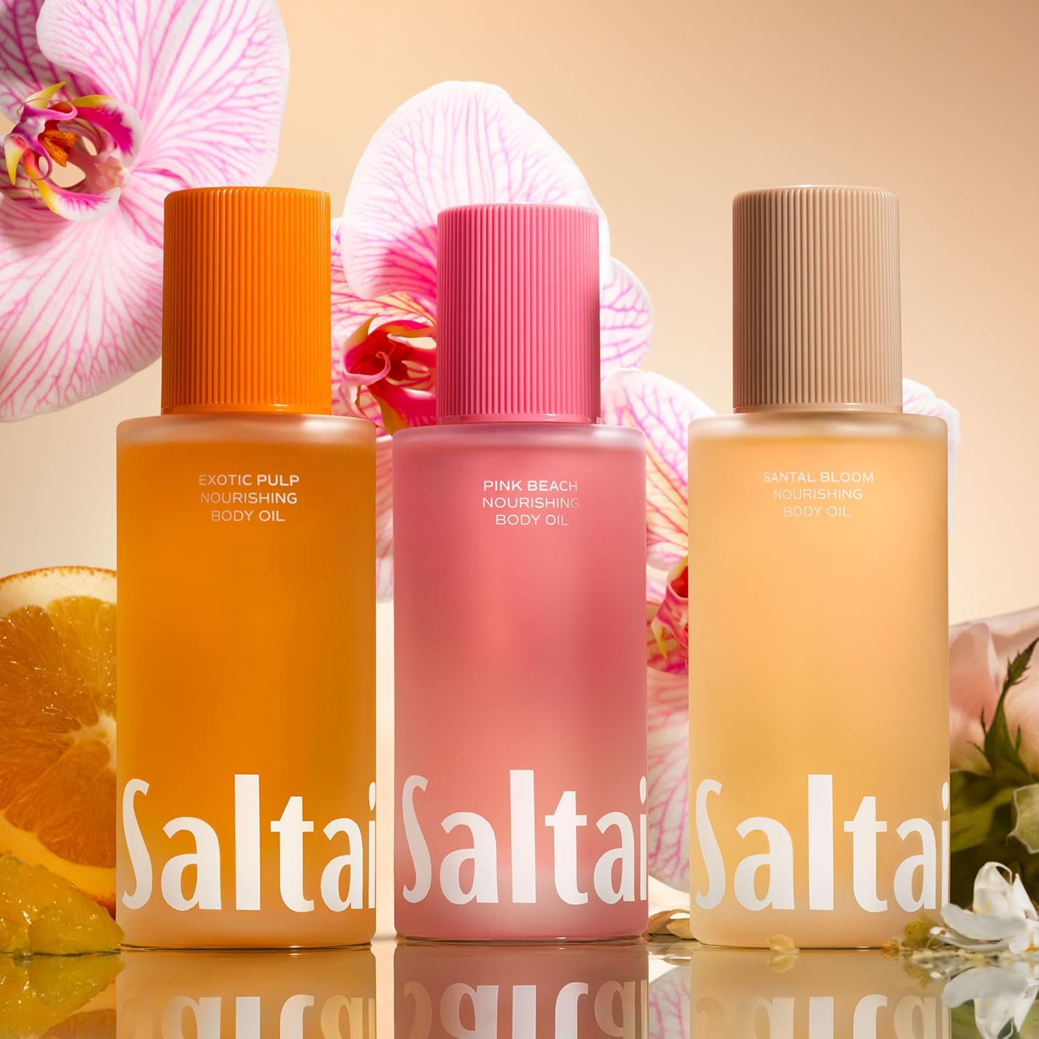 Saltair Body Oil. Luxurious Salt Water Vanilla After Shower And Bath Oil Moisturizer For Women And Men. Botanical, Non-Greasy, And Well-Absorbing Lotion For Hydrating Dry Skin. 4Oz Pump Bottle : Beauty & Personal Care