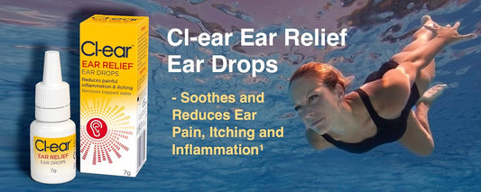 Cl-Ear Ear Relief Ear Drops - Easy Squeeze Bottle For Itchy Ear Soothing, Trapped Water, Swimmer'S Ear, Outer Ear Ache, Blocked Ear Solution - Expert Ear Care, Audiologist Recommended - 7G (1 Pack)