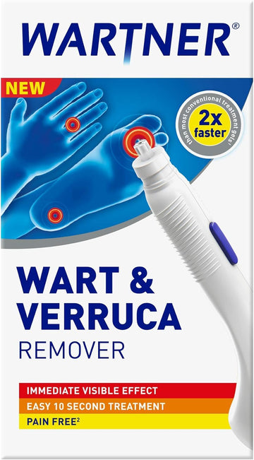 Wartner Warts And Verrucas Remover Pen, Adult, White