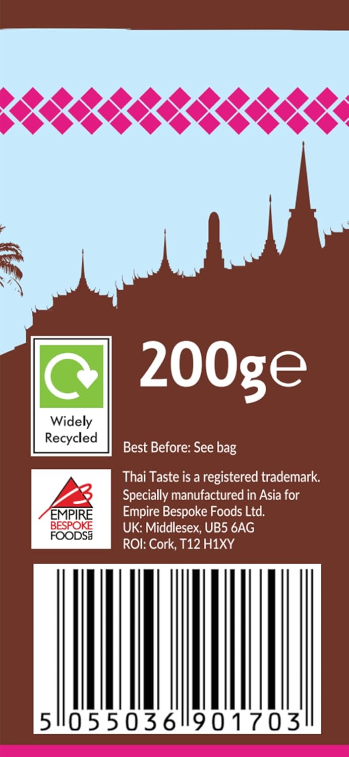 Thai Taste Folded Brown Rice Noodles, 200 G, Pack Of 6