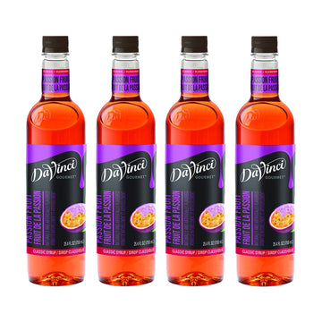 Davinci Gourmet Classic Passion Fruit Syrup, 25.4 Fluid Ounce (Pack Of 4)