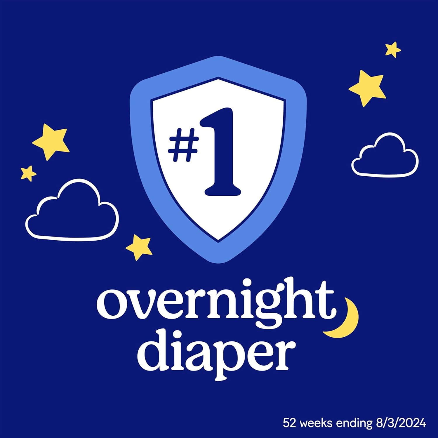 Overnight Diapers Size 5 (27+ Lbs), 44 Ct, Huggies Overnites Nighttime Baby Diapers : Baby