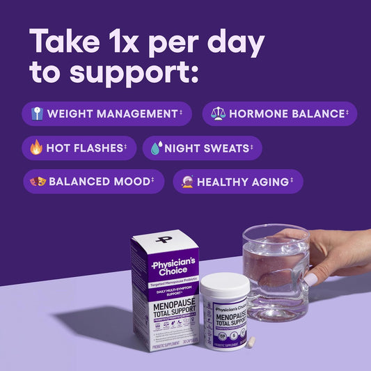 Physician'S Choice Total Womens Health Bundle - Menopause Probiotic + Vaginal Probiotic + Womens Probiotic