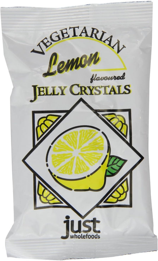 Lemon Jelly Crystals With Sugar (Just Wholefoods) 85G