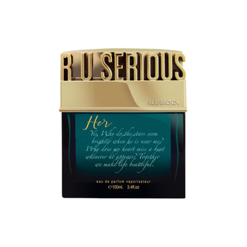 R U Serious Her Eau De Parfum Spray For Women, 3.4 Fl. Oz β Fruity Floral Fragrance With Warm Woody Notes