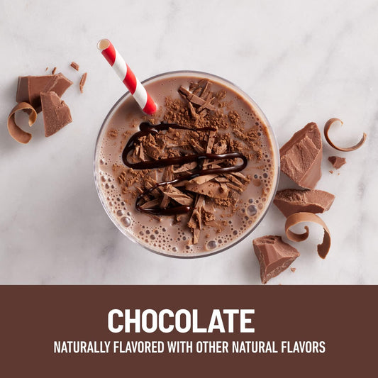 Slimfast Protein Shake, Chocolate- 20G Protein, Meal Replacement Shake Ready To Drink, High Protein With Low Carb And Low Sugar, 24 Vitamins And Minerals, 12 Count (Pack Of 1) (Packaging May Vary)