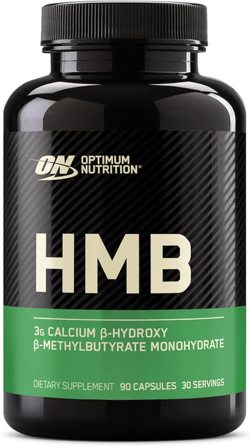 Optimum Nutrition Hmb 1000 Caps, 1G Of Calcium Beta-Hydroxy Beta-Methylbutyrate Per Capsule, 90 Capsules, 30 Servings