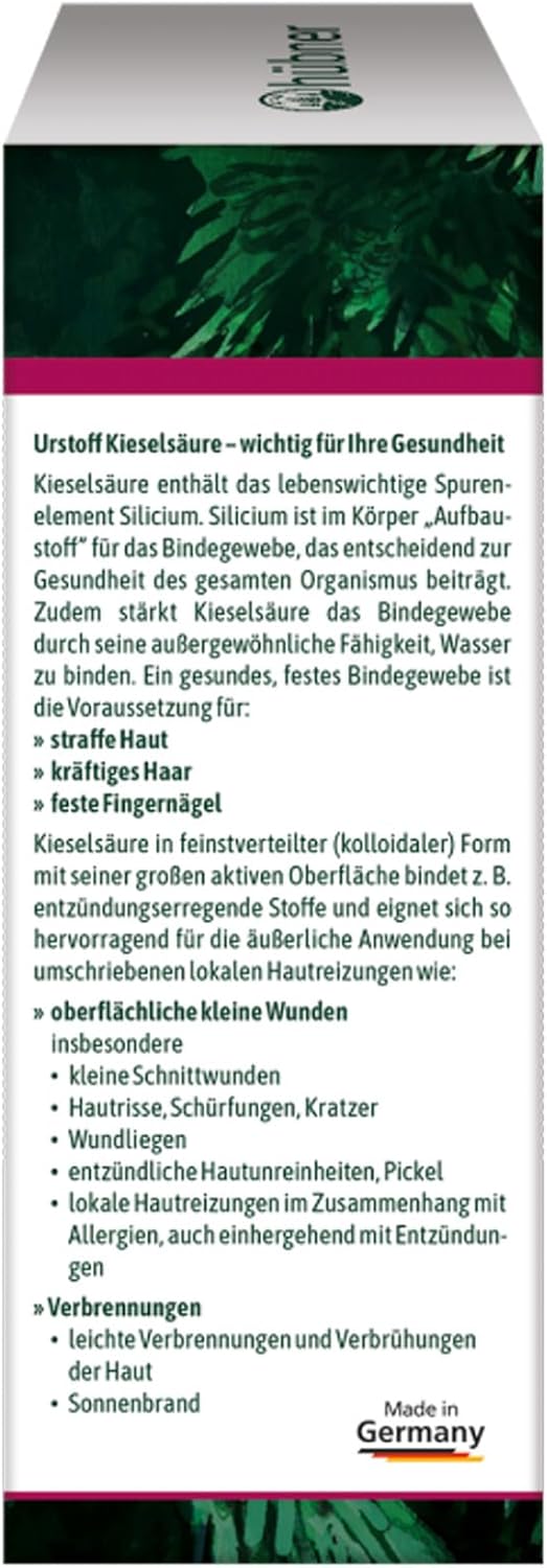 Hübner Original Silicea-Balsam, 500 Ml Gel, Natural, Unisex, Ecological, 1.23 Pounds, Bottle