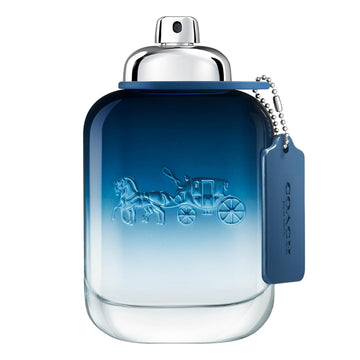 Coach Blue Eau De Toilette - Long Lasting Fragrance With Notes Of Lime Oil, Black Pepper & Amber - Fougere & Aquatic