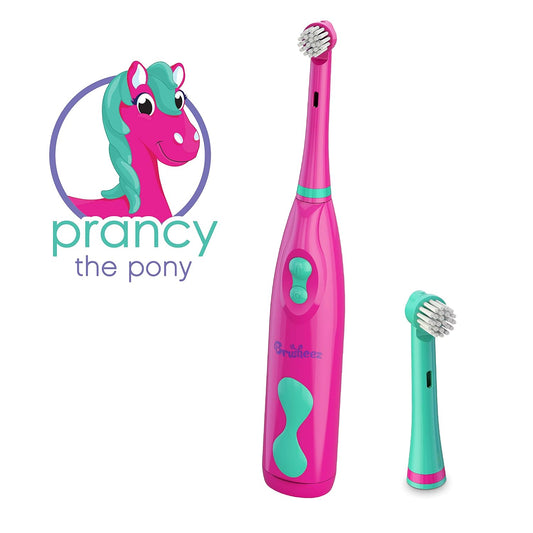 BrusheezĀ® Electronic Toothbrush Replacement Brush Heads 2 Pack (Prancy The Pony)