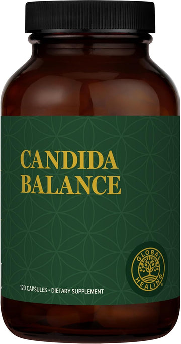 Global Healing Candida Balance Supplement (120 Capsules) : Health & Household