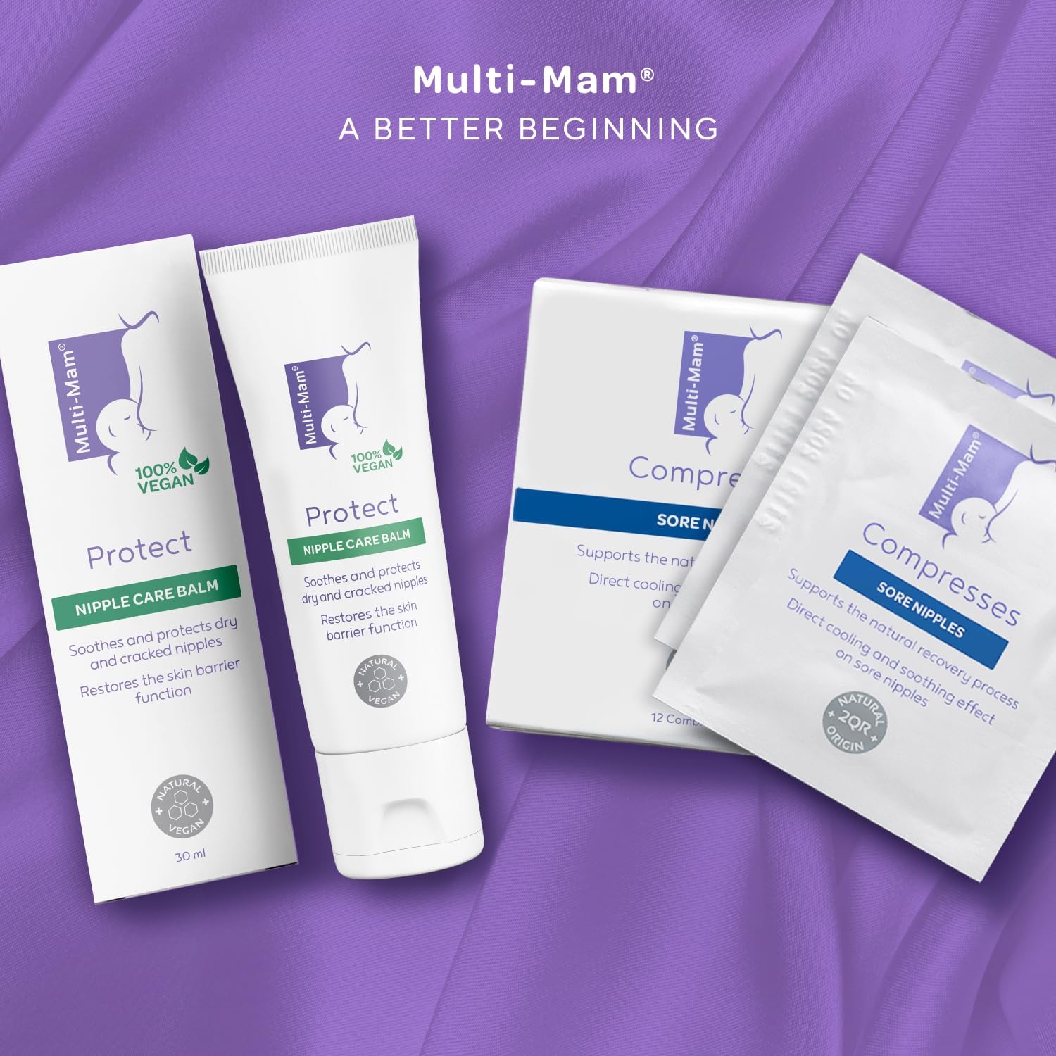 Multi-Mam Compresses for Breastfeeding Mothers – Intensive Care and Treatment of Sore and Irritated Nipples - Instant Cooling and Soothing Gel Pad - Essential Aid for Breast-Feeding Mums - Pack of 12 : Amazon.co.uk: Baby Products