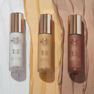 Bellamianta Glow Base – Hydrating Makeup Primer & Illuminator – Radiant Skin Primer with Niacinamide, Hyaluronic Acid & Vitamin E – Highlighters for Glowing Skin – Pearl, Champagne & Bronze Glow : Amazon.co.uk: Beauty