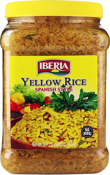 Iberia Spanish Style Yellow Rice, 3.4 Lbs