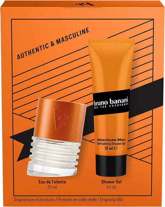 Bruno Banani Absoloute Man Eau De Toilette Gift Pack 30 Ml + Shower Gel 50 Ml
