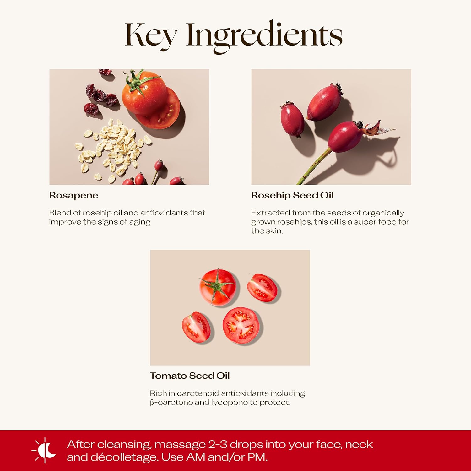 Trilogy Certified Organic Rosehip Oil Antioxidant+ Duo, With Enriching Antioxidants & Essential Fatty Acids, 1.0 Fl Oz Each : Beauty & Personal Care