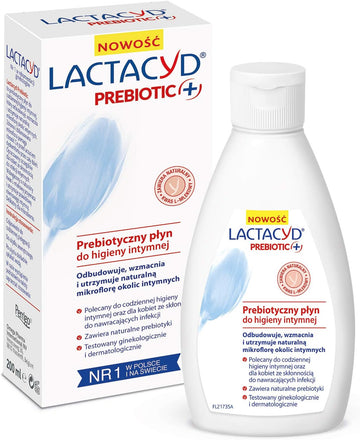 Lactacyd Prebiotic + Prebiotic Intimate Hygiene - Day Cream For Women With Susceptibility To Recurity 200 Ml