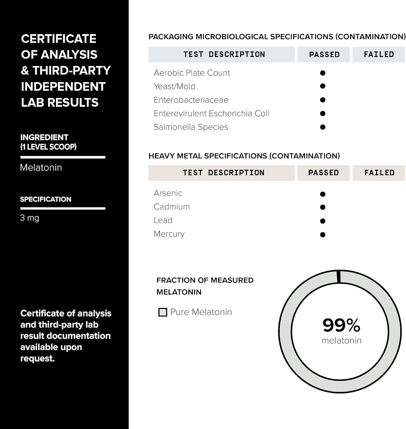 4,500mg Apigenin & Glycine Sleep Stack with 98% Apigenin, 98.5% Glycine, Magnesium - Third Party Tested Ingredients by TQ : Health & Household