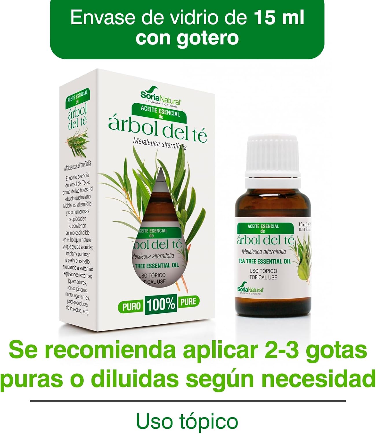 Soria Aceite De Arbol Del Te 15Ml