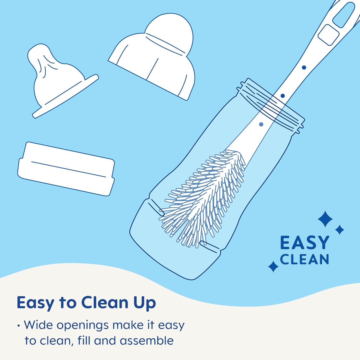 Mam Easy Active Baby Bottles 11Oz, Fast Flow Skinsoft Silicone Nipple With Wide Neck Ergonomic Design, Easy To Hold, Bpa-Free, Bottles With Leak-Proof Caps For 4+ Months Baby : Mam Girl Baby Bottles : Baby