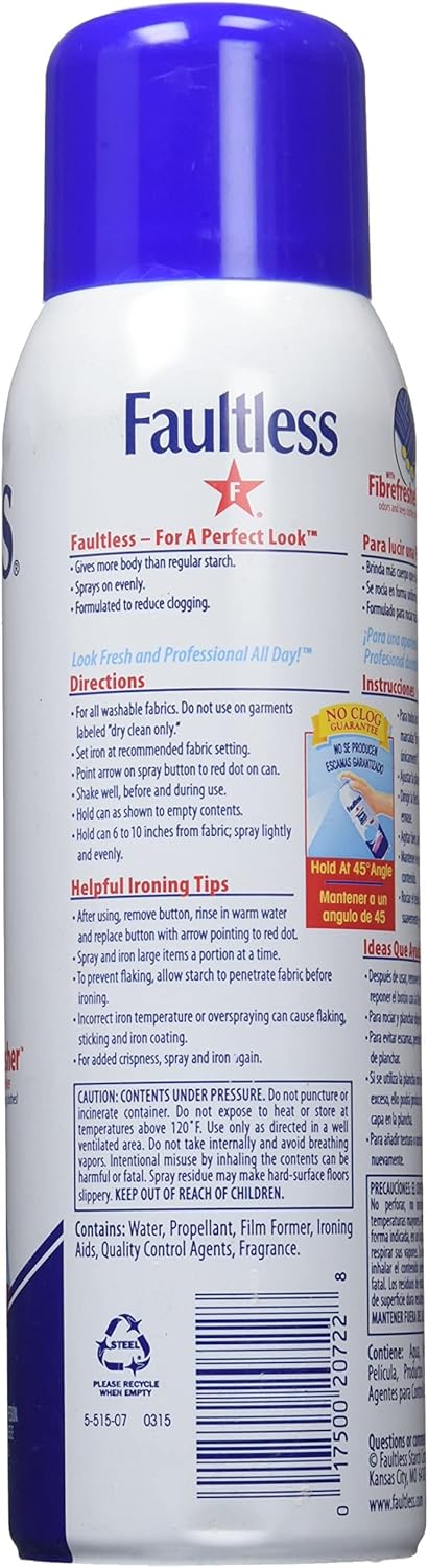 Heavy Starch By Faultless Mfrpartno 20722