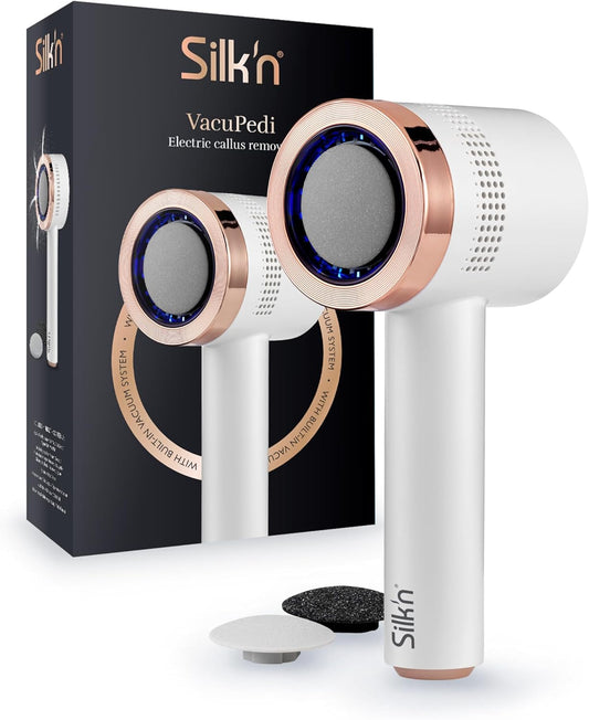 Silk'N - Electrical Callus Remover - Vacupedi - Callus Remover With Vacuum System - Rose Gold