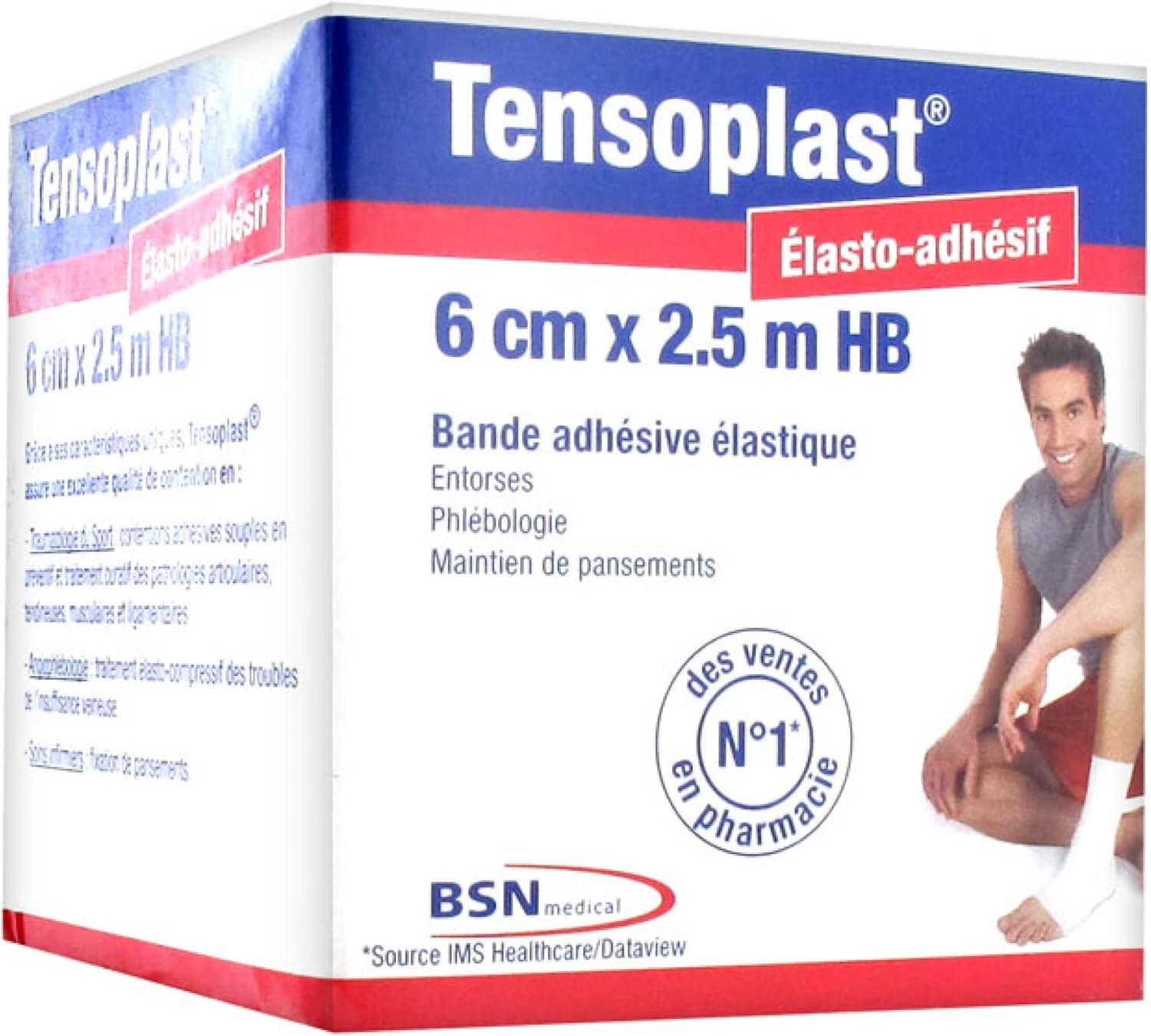 Bsn Medical Tensoplast Adhesive Stretching Bandage 6Cm X 2,5M Hb