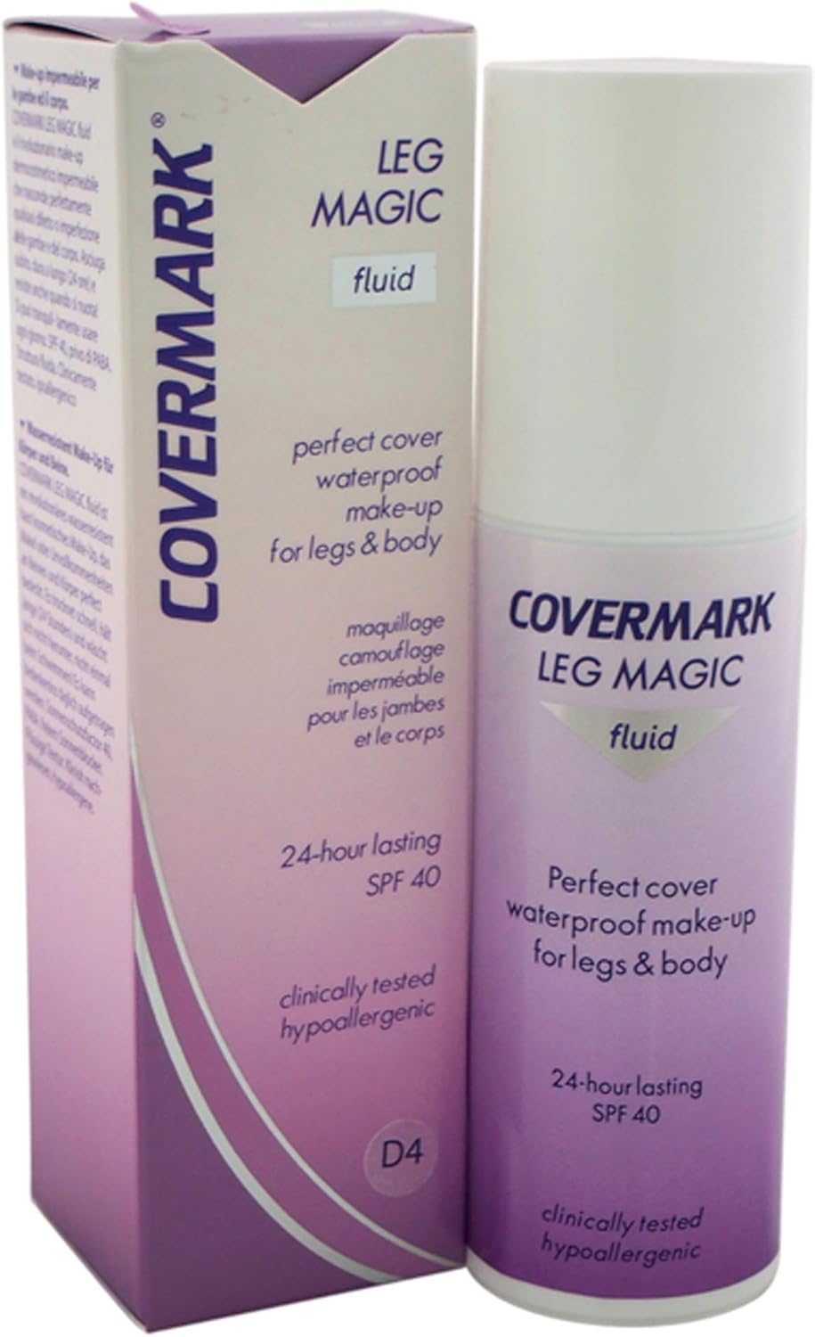 Covermark Leg Magic Fluid Perfect Cover Waterproof Make-Up Legs & Body 75Ml - D4