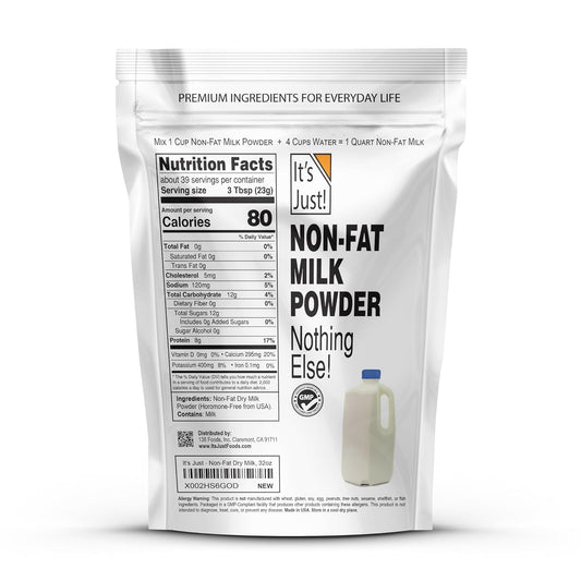 It'S Just - Coconut Milk Powder, 24Oz, Dairy-Free, Coconut Milk Beverage, Keto Friendly, Mcts, Two Ingredients, Non-Gmo, Product Of Sri Lanka