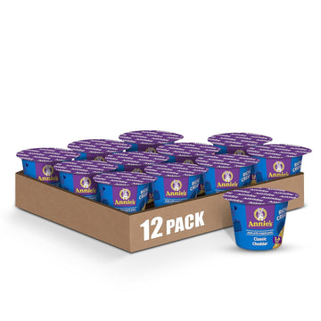 Annies Homegrown Organic Microwave Macaroni And Cheese Cup, 4.02 Ounce - 6 Per Case.6