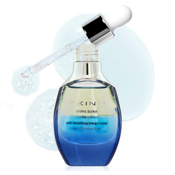 Skinn Firming Algae Oil, Anti Aging Facial Oil For Fine Lines And Wrinkles, 1Oz - Lightweight Moisturizer For A Smooth, Glowing, & Healthy-Looking Skin - Hydrating Face Serum For Dry Skin Texture