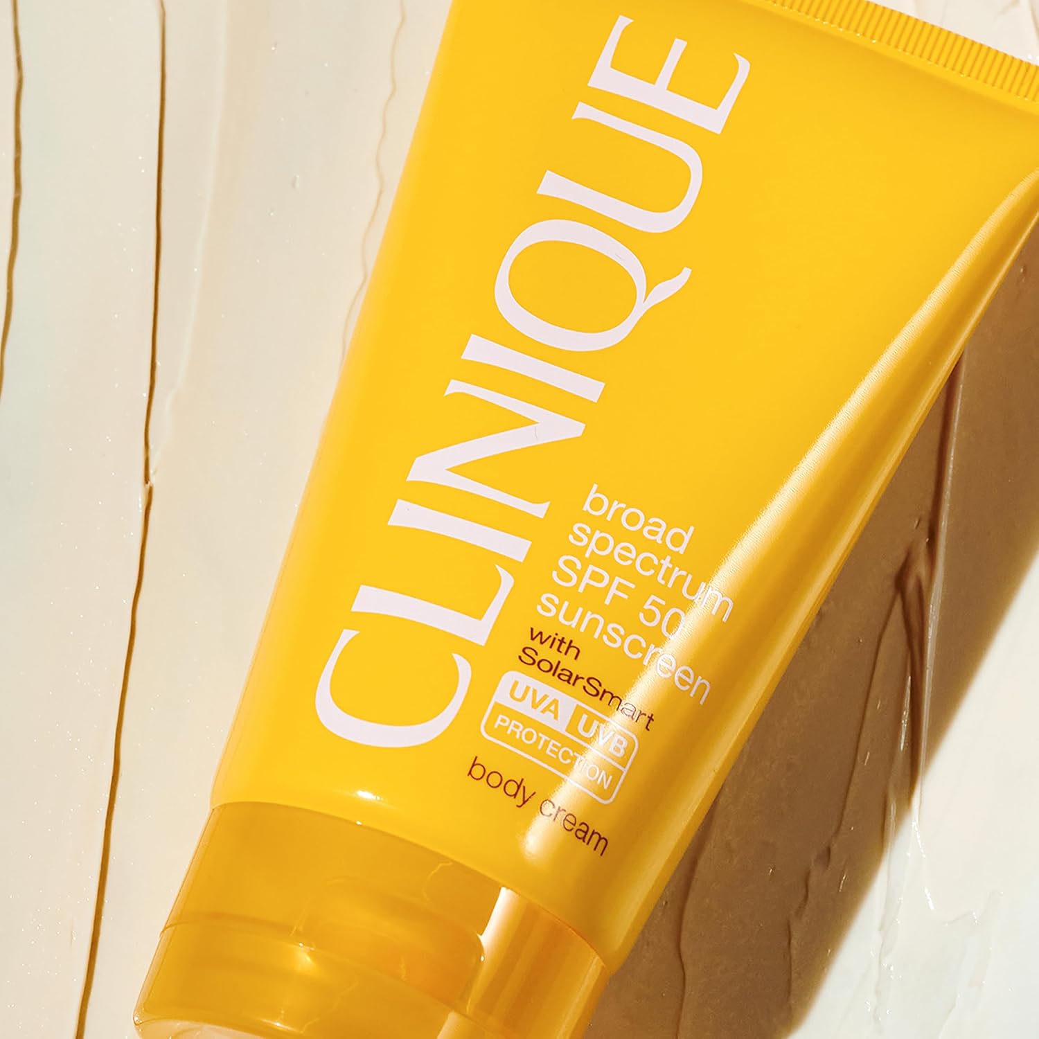 Clinique Broad Spectrum Spf 50 Sunscreen Body Cream | Safe For Sensitive Skin, 5 Fl Oz : Beauty & Personal Care