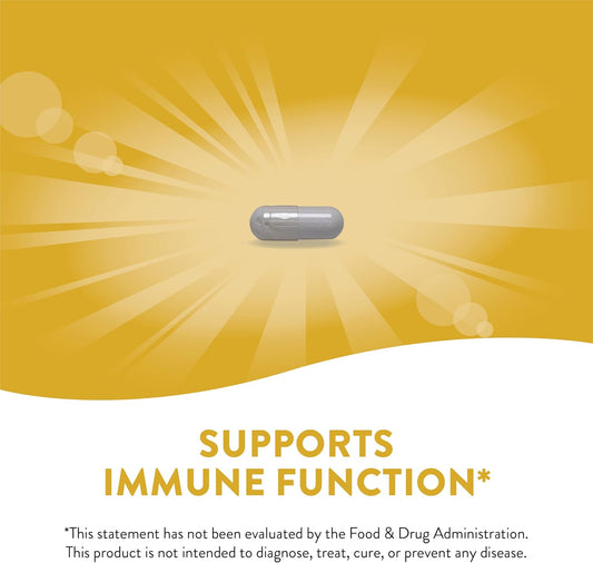 Nature's Way Zinc Chelate, Supports Immune Function*, 30 mg per serving, 100 Capsules