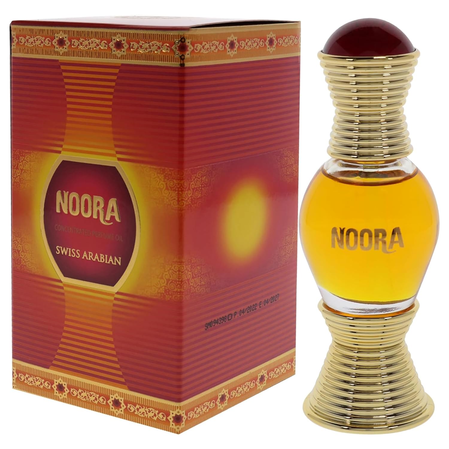 Swiss Arabian Noora Onyx - Luxury Products From Dubai - Long Lasting And Addictive Personal Perfume Oil Fragrance - Seductive Signature Aroma - The Luxurious Scent Of Arabia - 0.4 Oz : Beauty & Personal Care