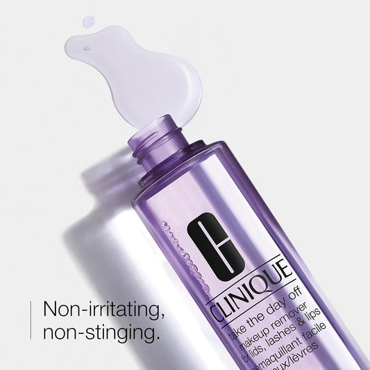 Clinique Take The Day Off Liquid Makeup Remover For Lids, Lashes, + Lips | Oil Free + Non-Irritating, 6.7 Fl Oz : Beauty & Personal Care